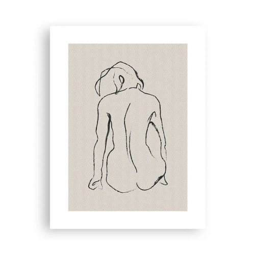 Poster - Woman Nude - 30x40 cm
