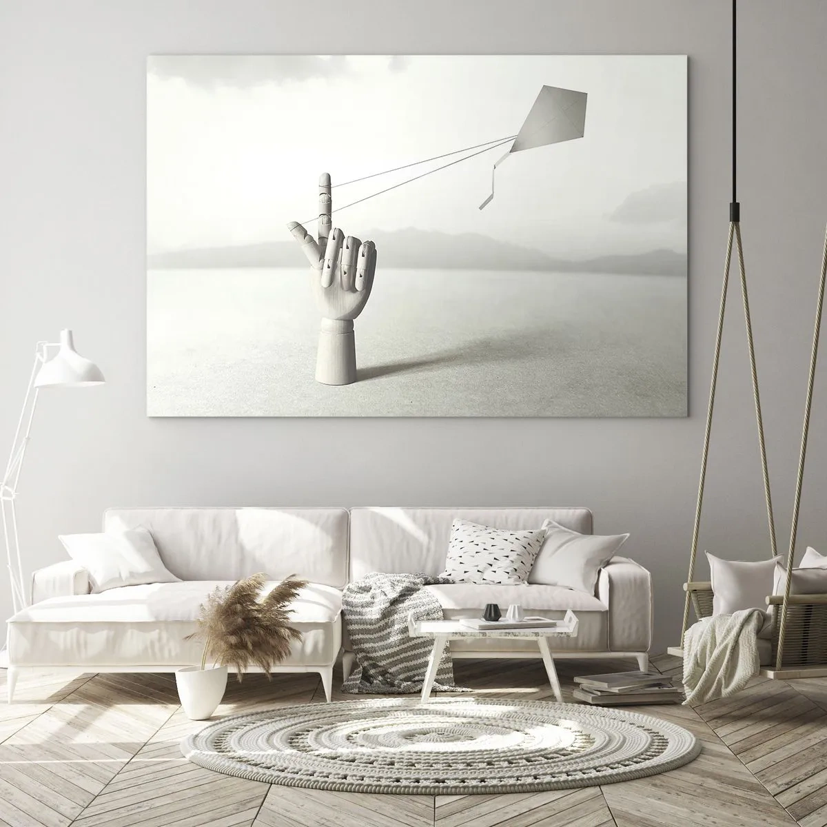 Glass picture - Test of Strengths - 120x80 cm