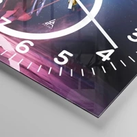 Clock face with numbers