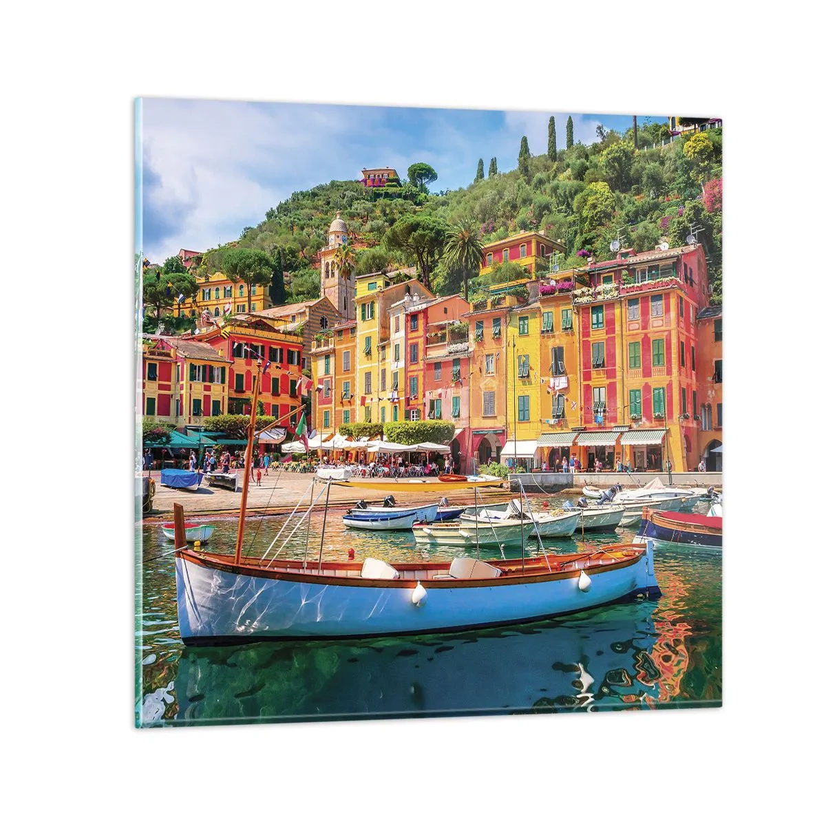 Glass picture - Italian Morning - 30x30 cm