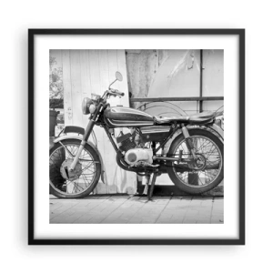 Poster in black frame - Classics above All - 50x50 cm