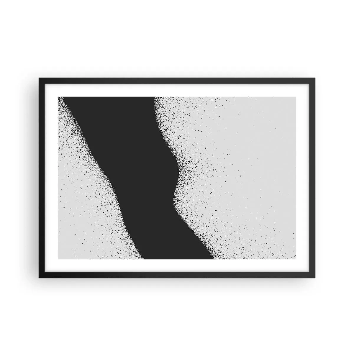 Poster in black frame - Fluid Balance - 70x50 cm