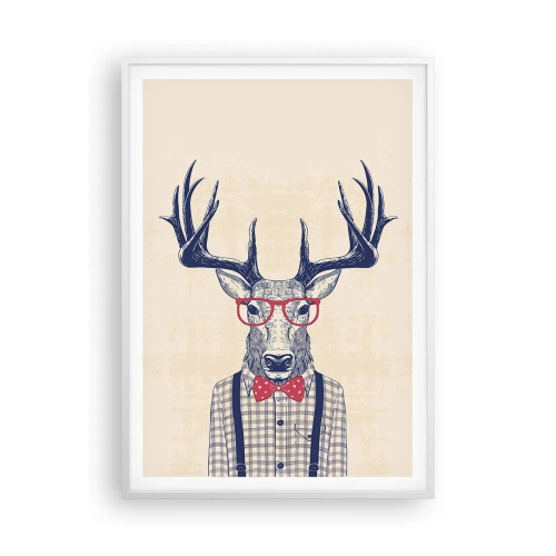 Poster in white frmae - Fun Extravagance - 70x100 cm