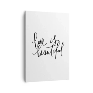 Canvas picture - Read and Repeat - 70x100 cm