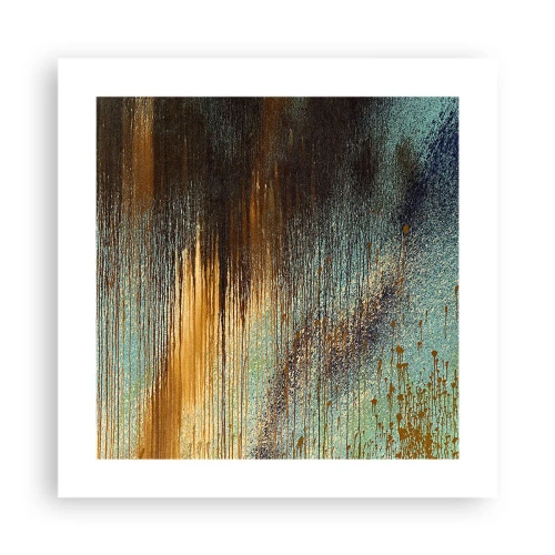 Poster - Non-accidental Colourful Composition - 40x40 cm