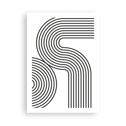 Poster - On the Curve - 50x70 cm