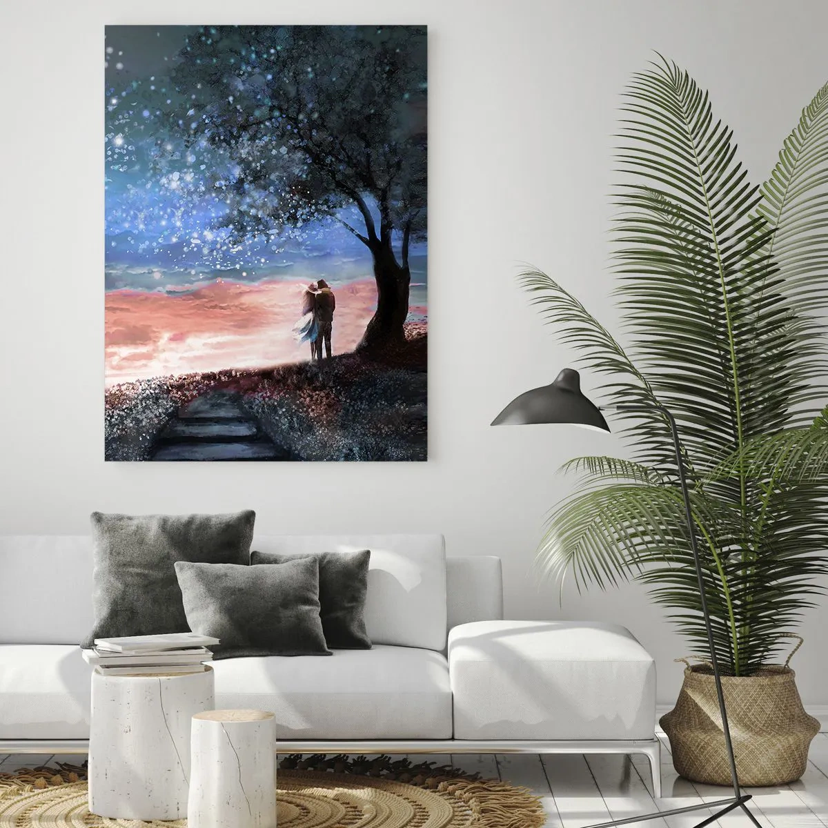 Glass picture - Starry Spectacle - 50x70 cm