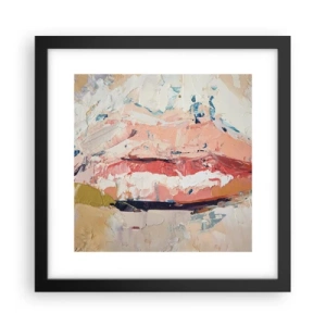 Poster in black frame - It Awakens the Senses - 30x30 cm