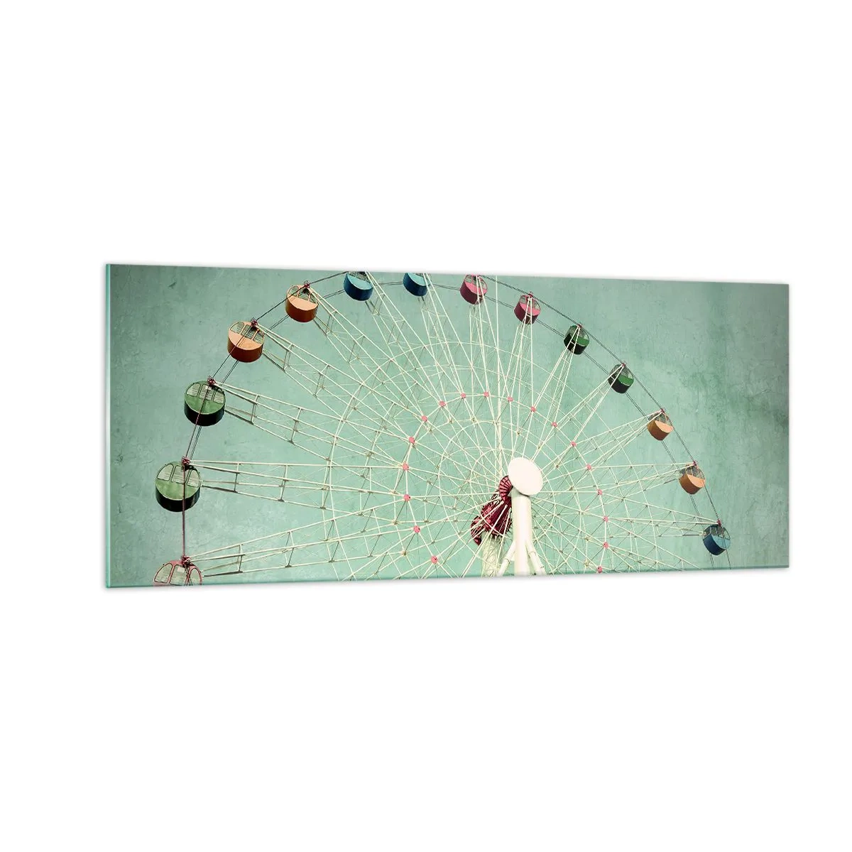 Glass picture - Come Have Fun - 100x40 cm