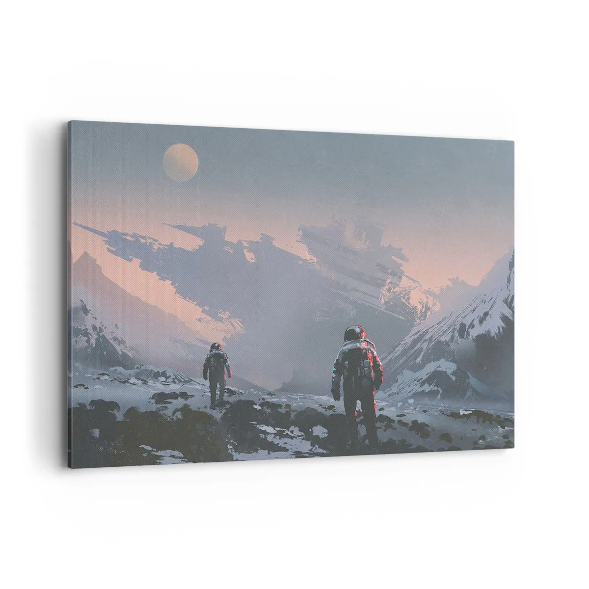 Canvas picture - Under an Unknown Star - 120x80 cm