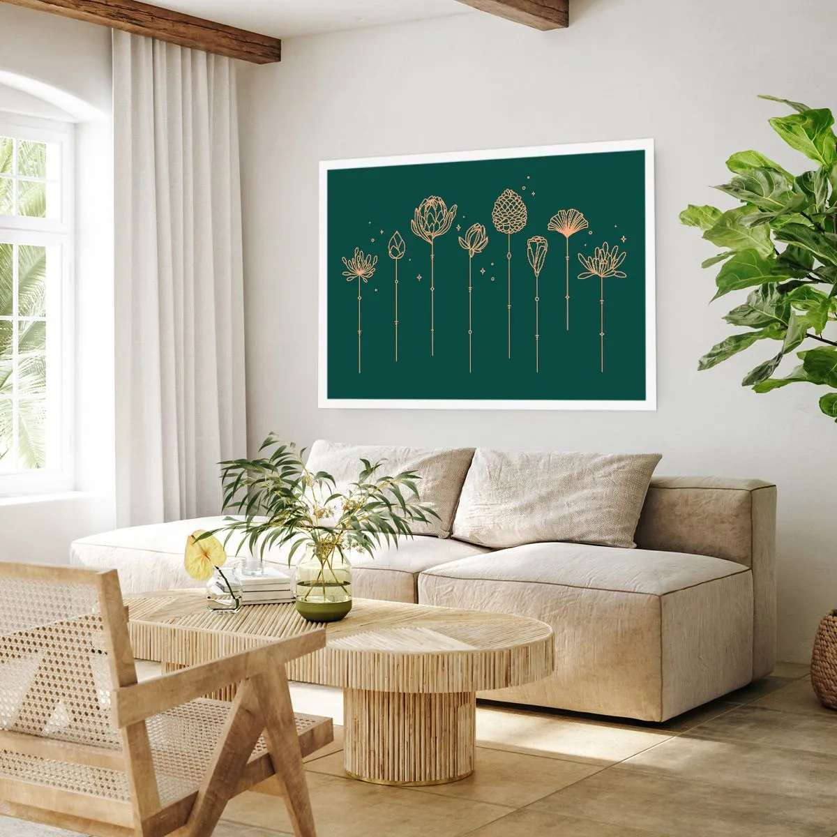 Poster - The Herb Family - 70x50 cm