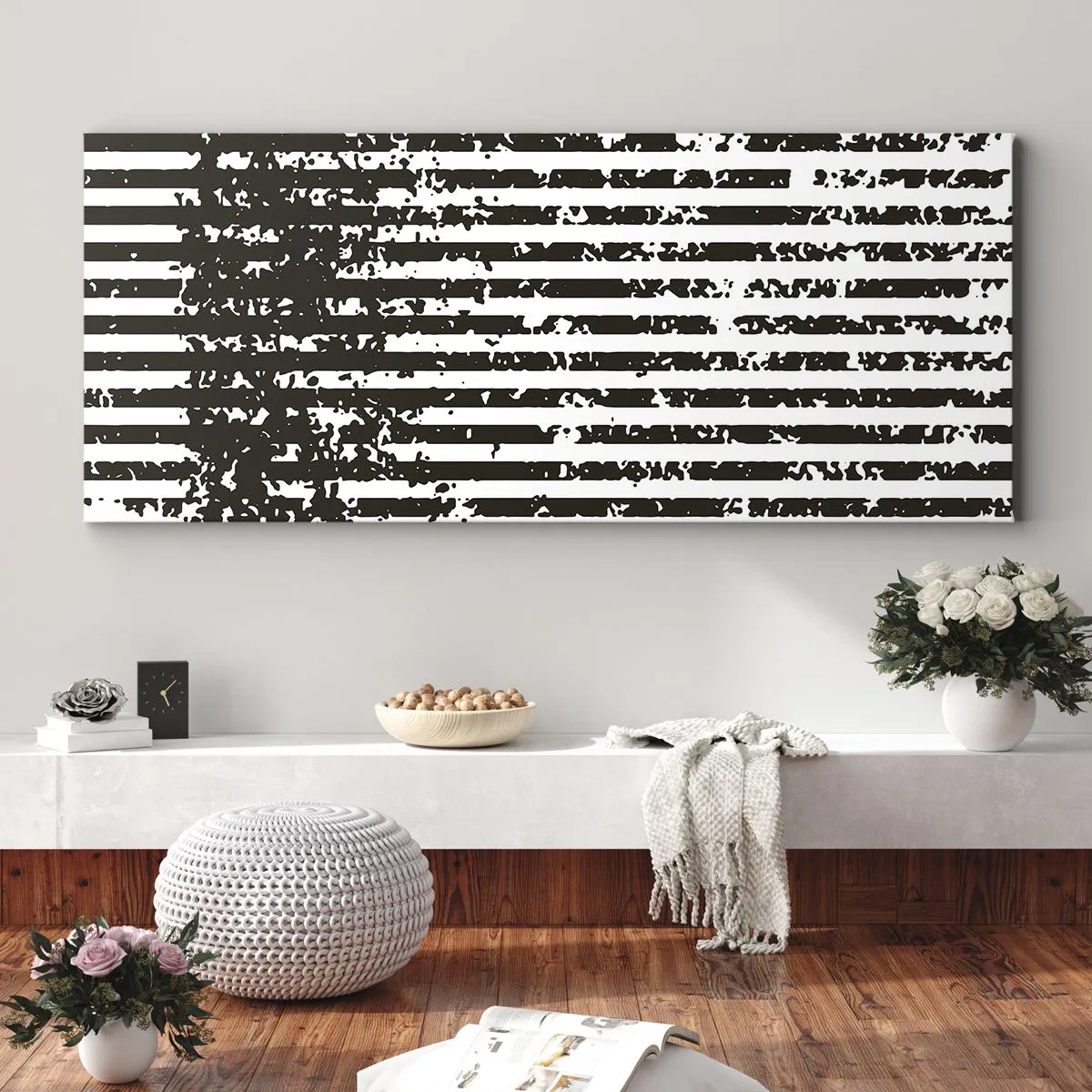 Canvas picture - Rhythm and Noise - 140x50 cm