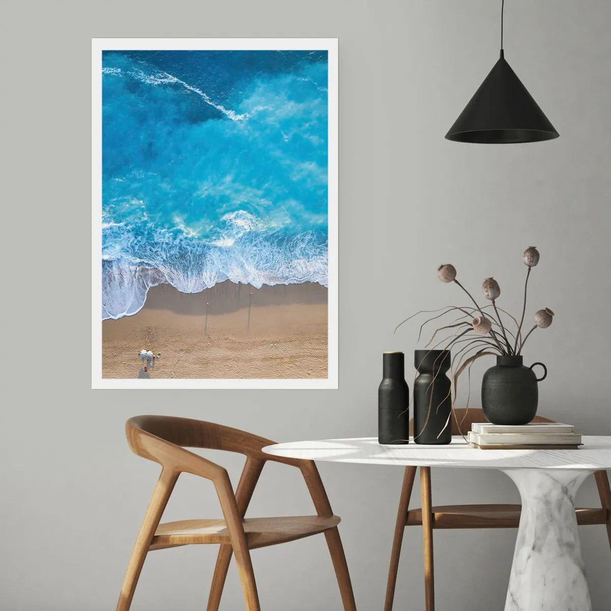 Poster - Power of the Blue - 70x100 cm
