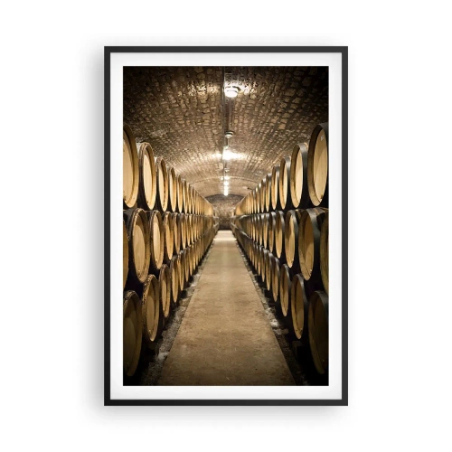 Poster in black frame - Stone Cellar - 61x91 cm