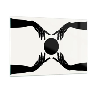 Glass picture - Secret Sign - 120x80 cm