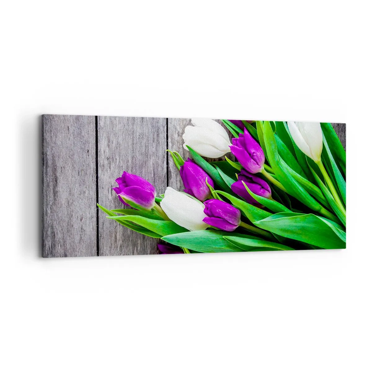 Canvas picture - On a Spring Holiday - 100x40 cm