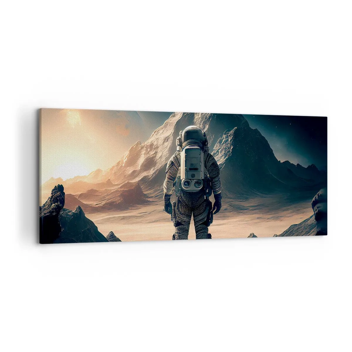 Canvas picture - New Challenge - 120x50 cm