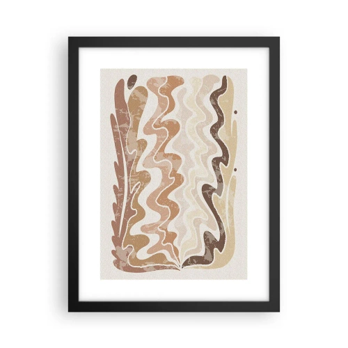 Poster in black frame - Good Energy - Good Emotions - 30x40 cm