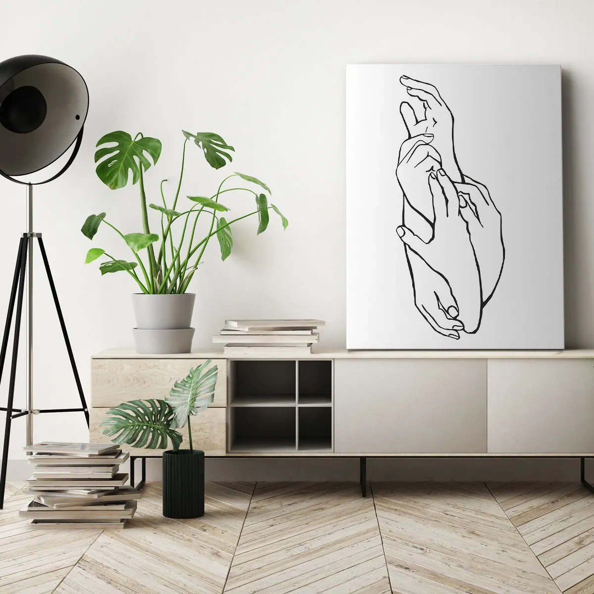 Canvas picture - Good Touch - 65x120 cm