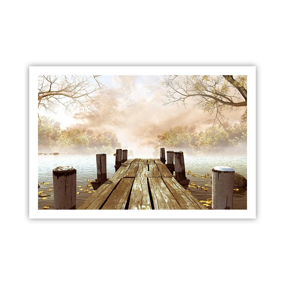 Poster - Gentle Sadness of Autumn - 91x61 cm