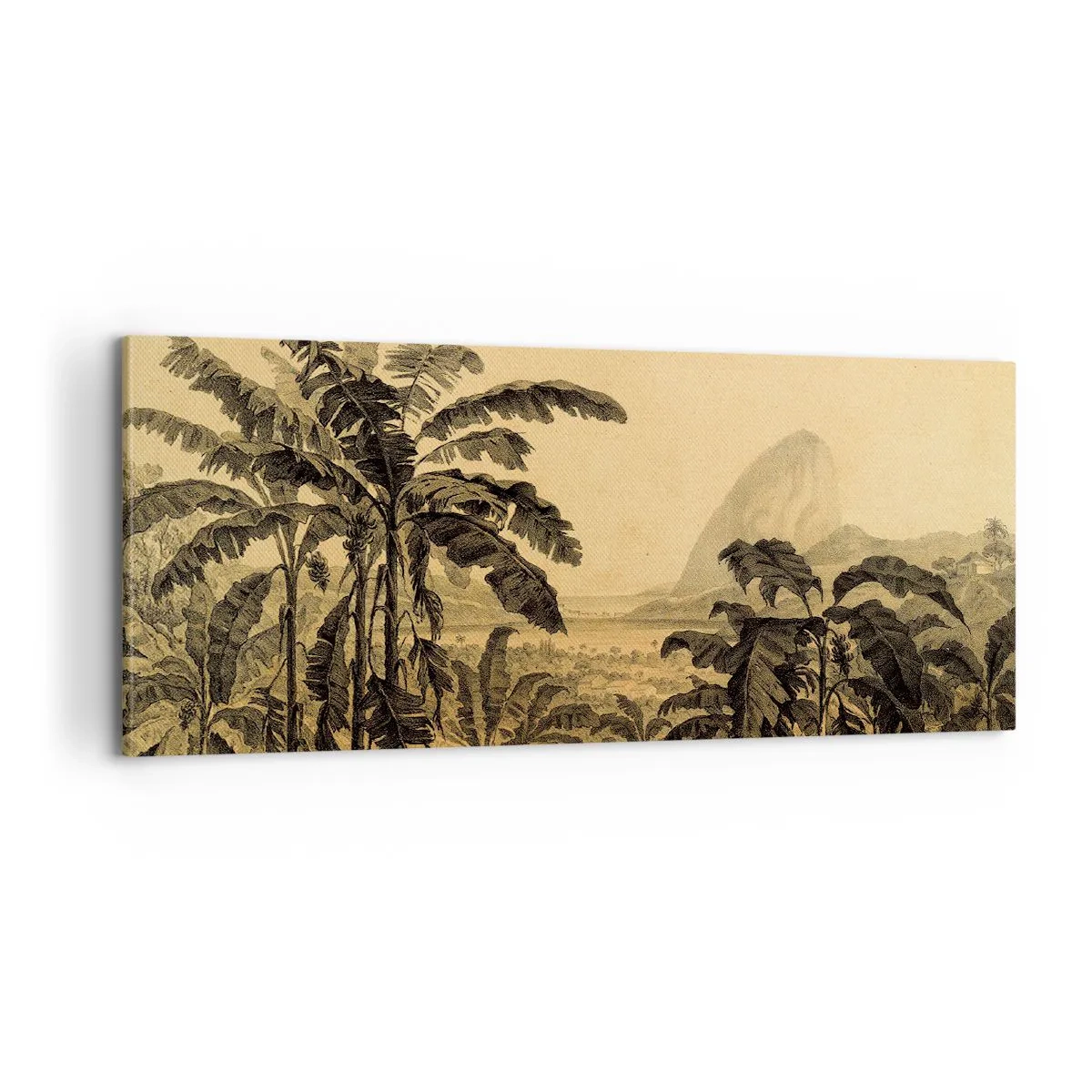 Canvas picture - In Colonial Character - 100x40 cm