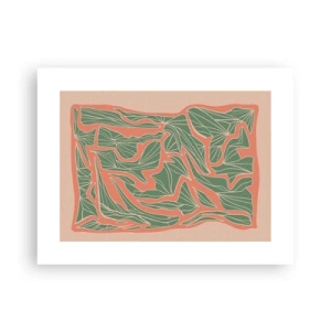 Poster - Struggles of Colar and Green - 40x30 cm