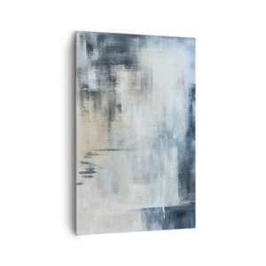 Canvas picture - Behind the Curtain of Blue - 80x120 cm