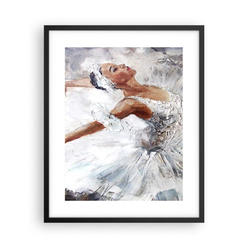 Poster in black frame - Delicate and Light As a Tulle - 40x50 cm