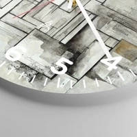 Clock face with numbers