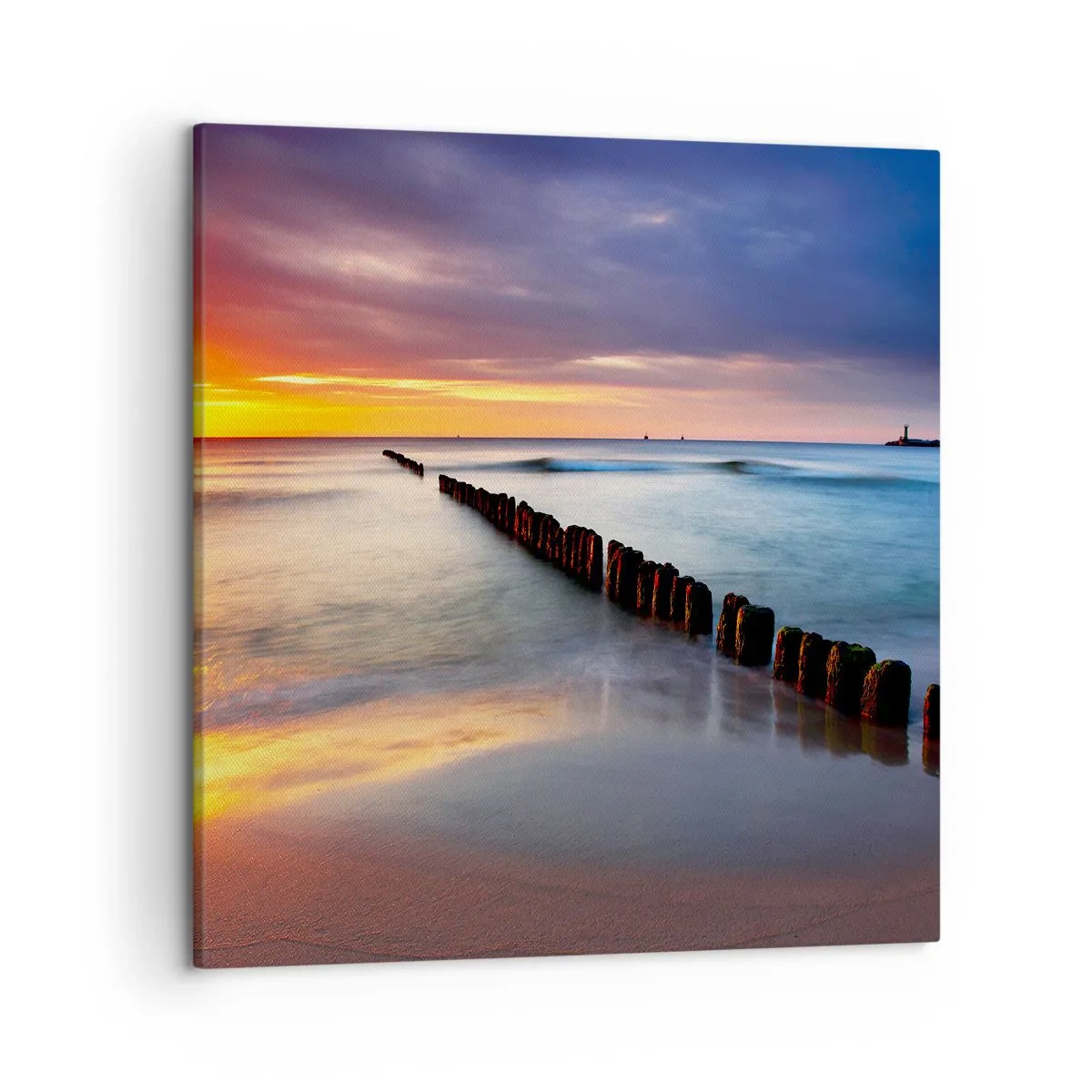 Canvas picture - Listen to the Silence - 50x50 cm