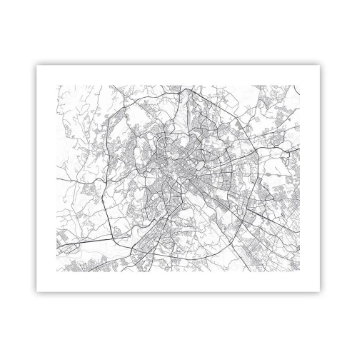 Poster - Roman Circle - 50x40 cm