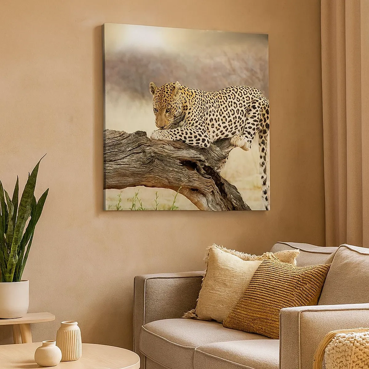 Canvas picture - I Mark My Own Path - 30x30 cm