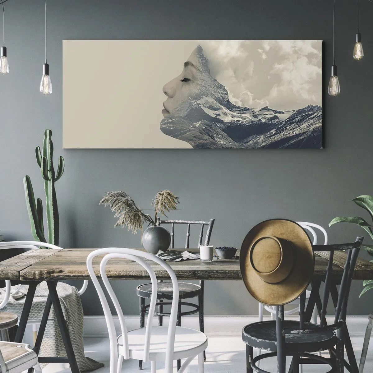 Canvas picture - Beauty of Elements - 100x40 cm
