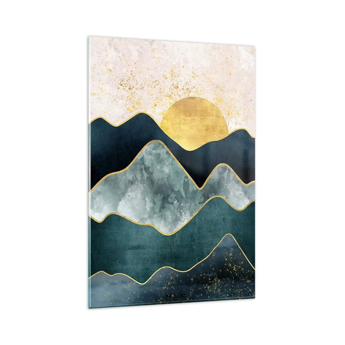 Glass picture - Behing Seven Mountains - 80x120 cm