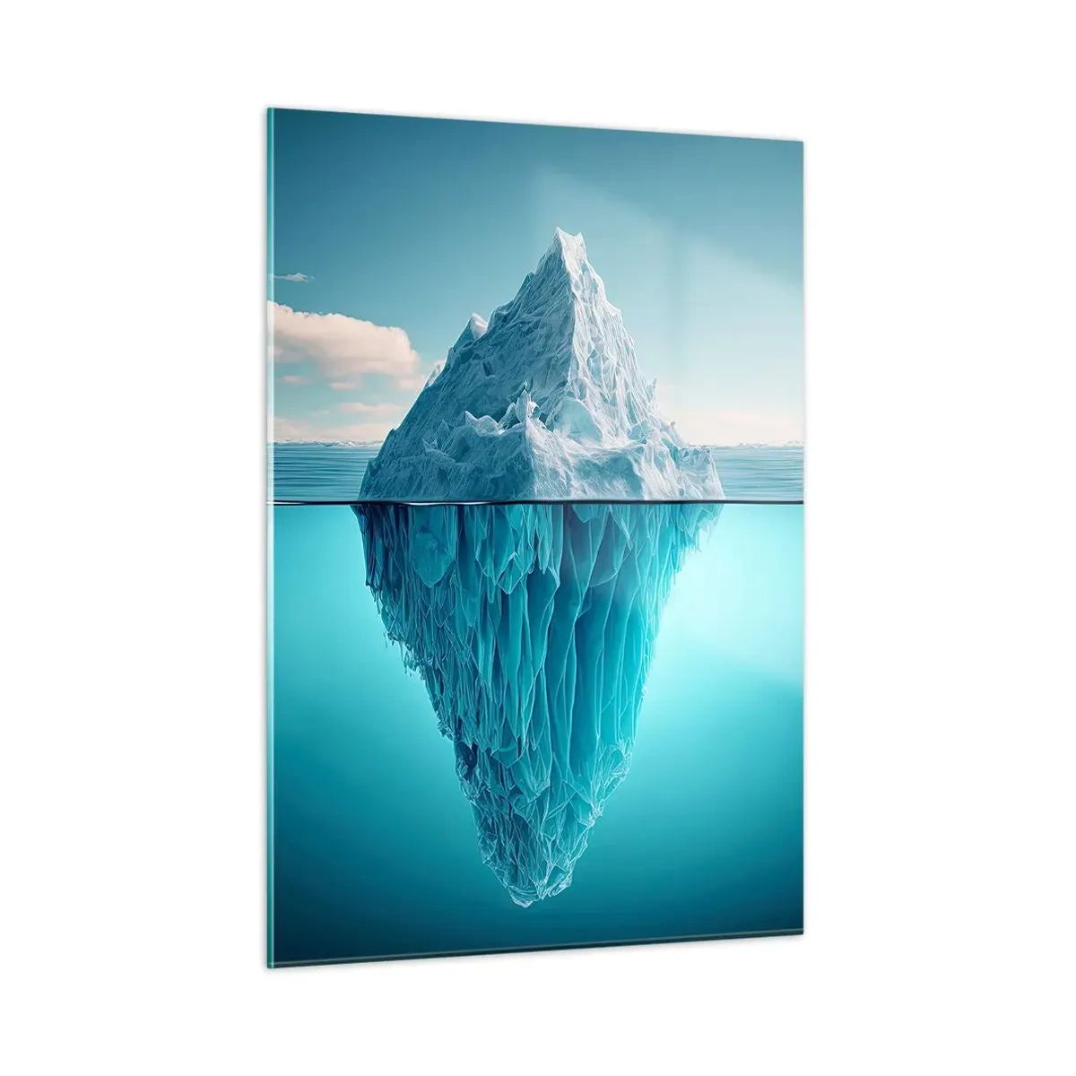 Glass picture - Ice Queen - 50x70 cm