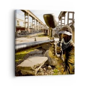 Canvas picture - You Can Be a Hero Too - 30x30 cm