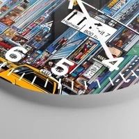 Clock face with numbers