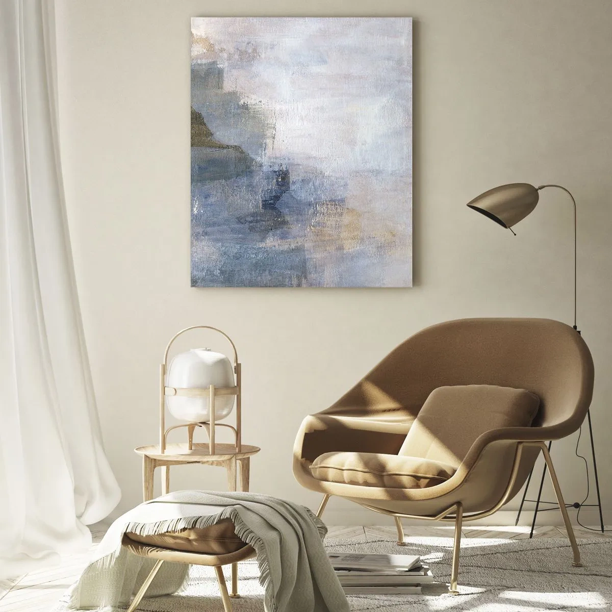 Glass picture - Tones and Chords of Colours - 50x70 cm