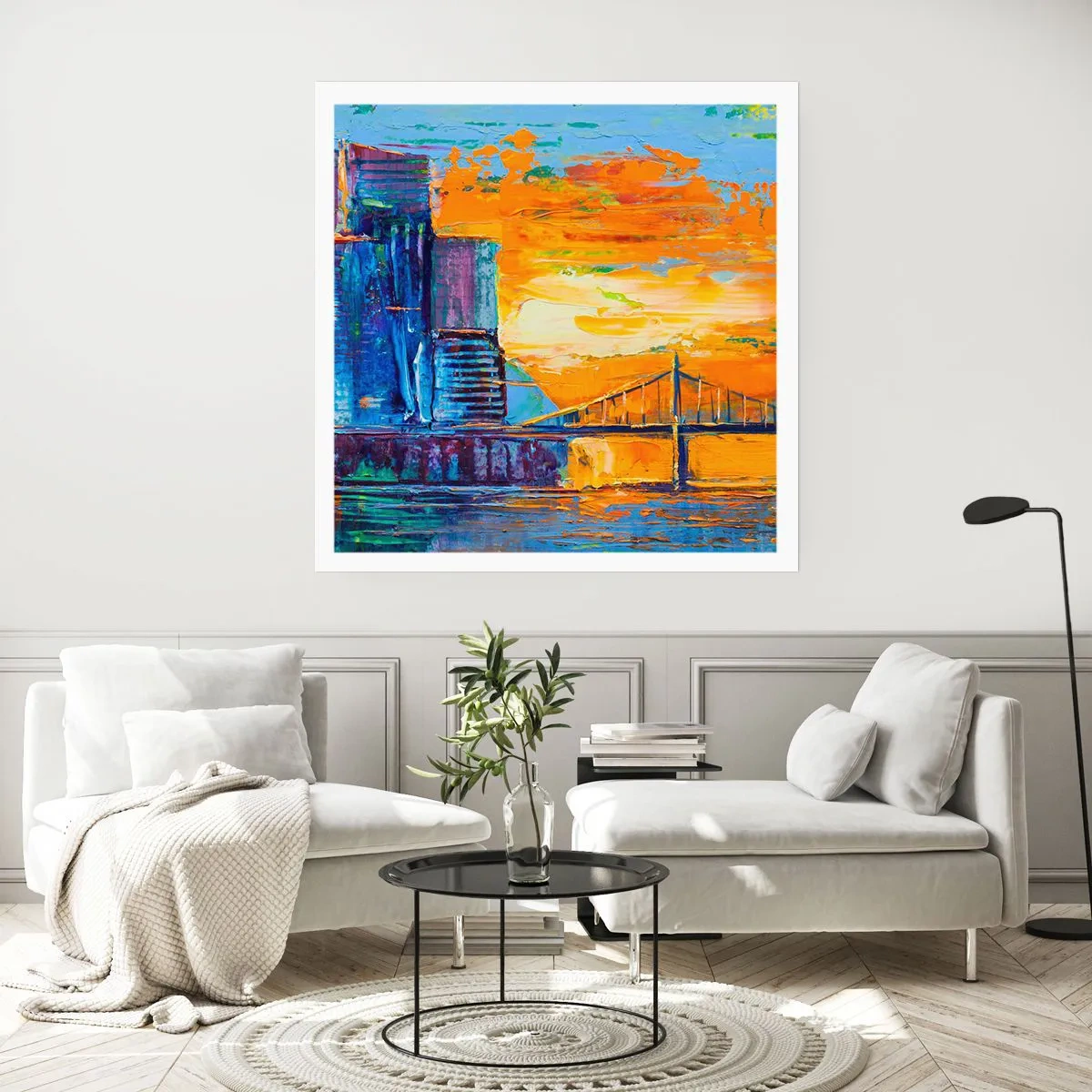 Poster - Culture and Nature - 60x60 cm