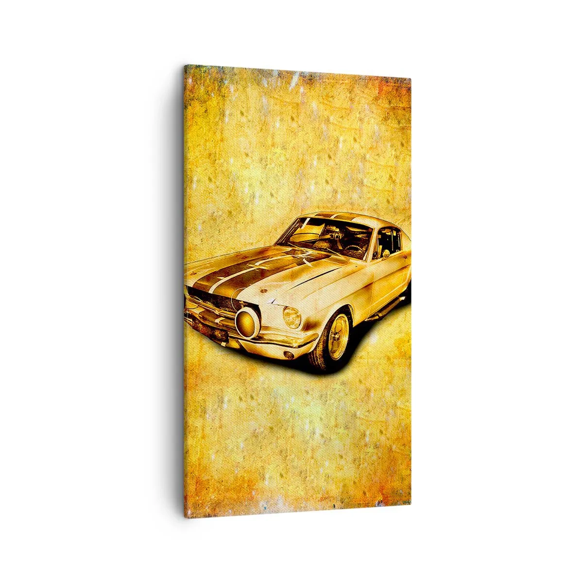 Canvas picture - Crazy 70-ies - 45x80 cm