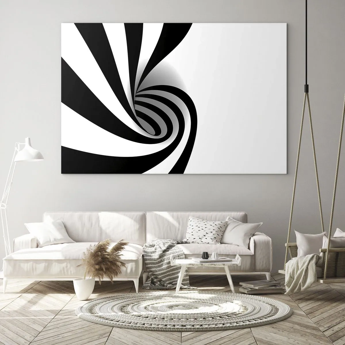 Glass picture - And Yet It Turns - 120x80 cm