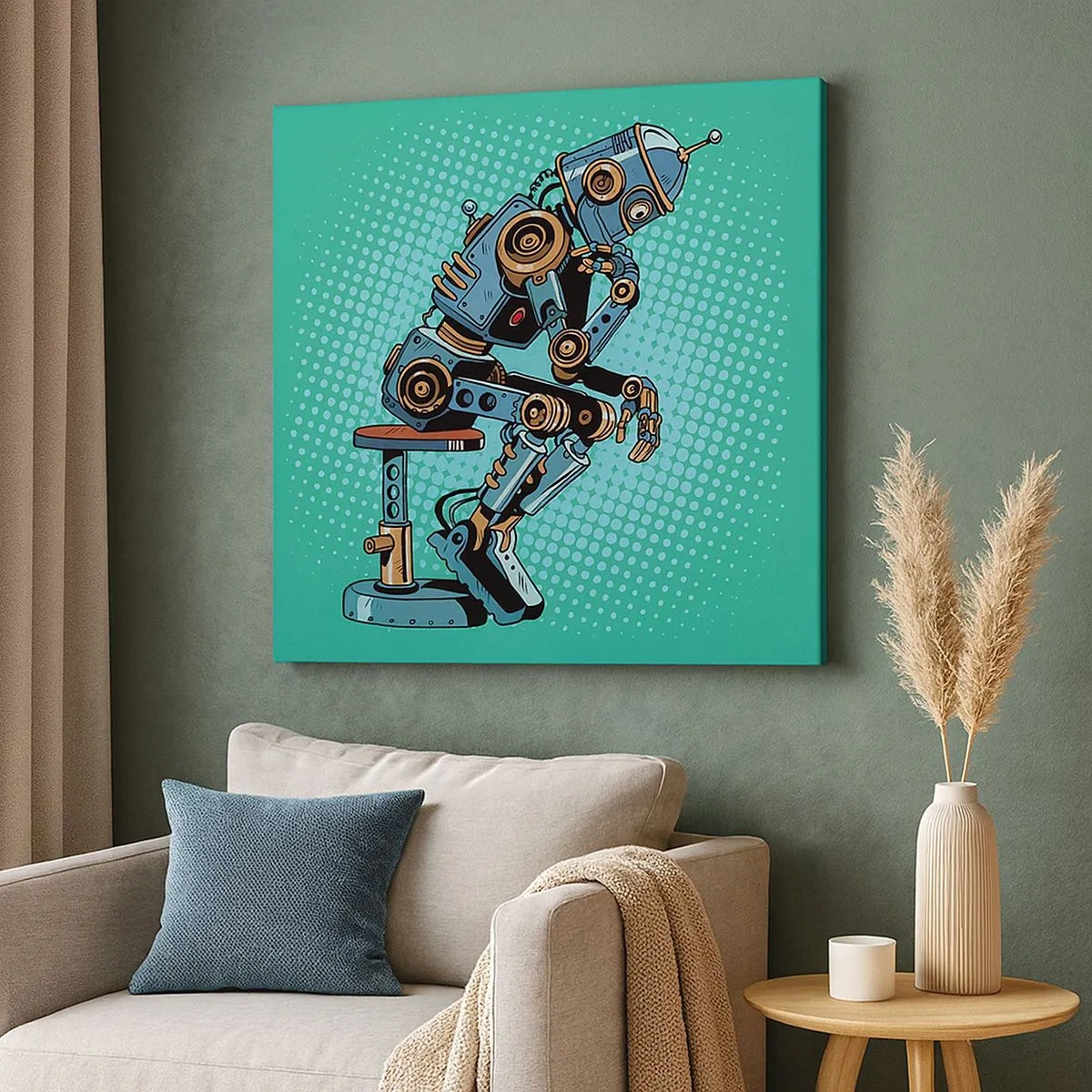 Canvas picture - On the Essence of Being - 30x30 cm