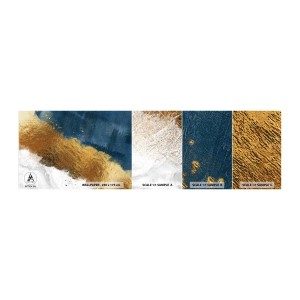 Photo Wallpaper Sample Self-Adhesive Deluxe Sticker - Colours of Summer - Art Deco, Piece, Modern - 100x30 cm
