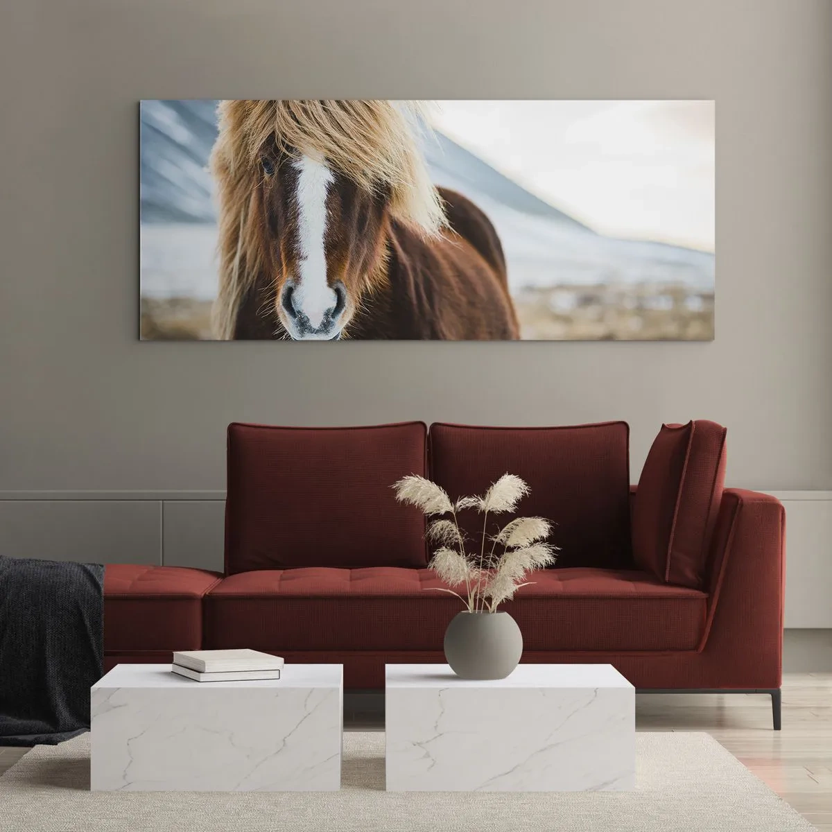 Glass picture - Can You Feel the Freedom? - 140x50 cm