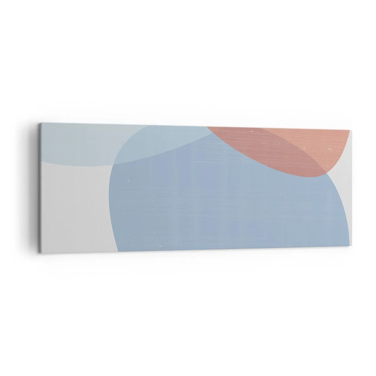 Canvas picture - Pastel Relations - 140x50 cm