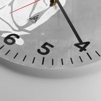 Clock face with numbers