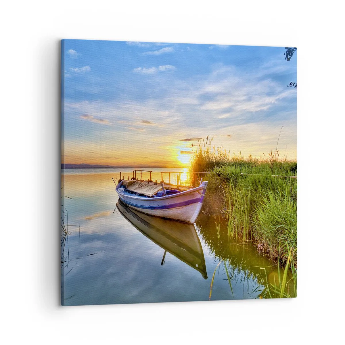 Canvas picture - Bay of Fulfilled Dreams - 50x50 cm