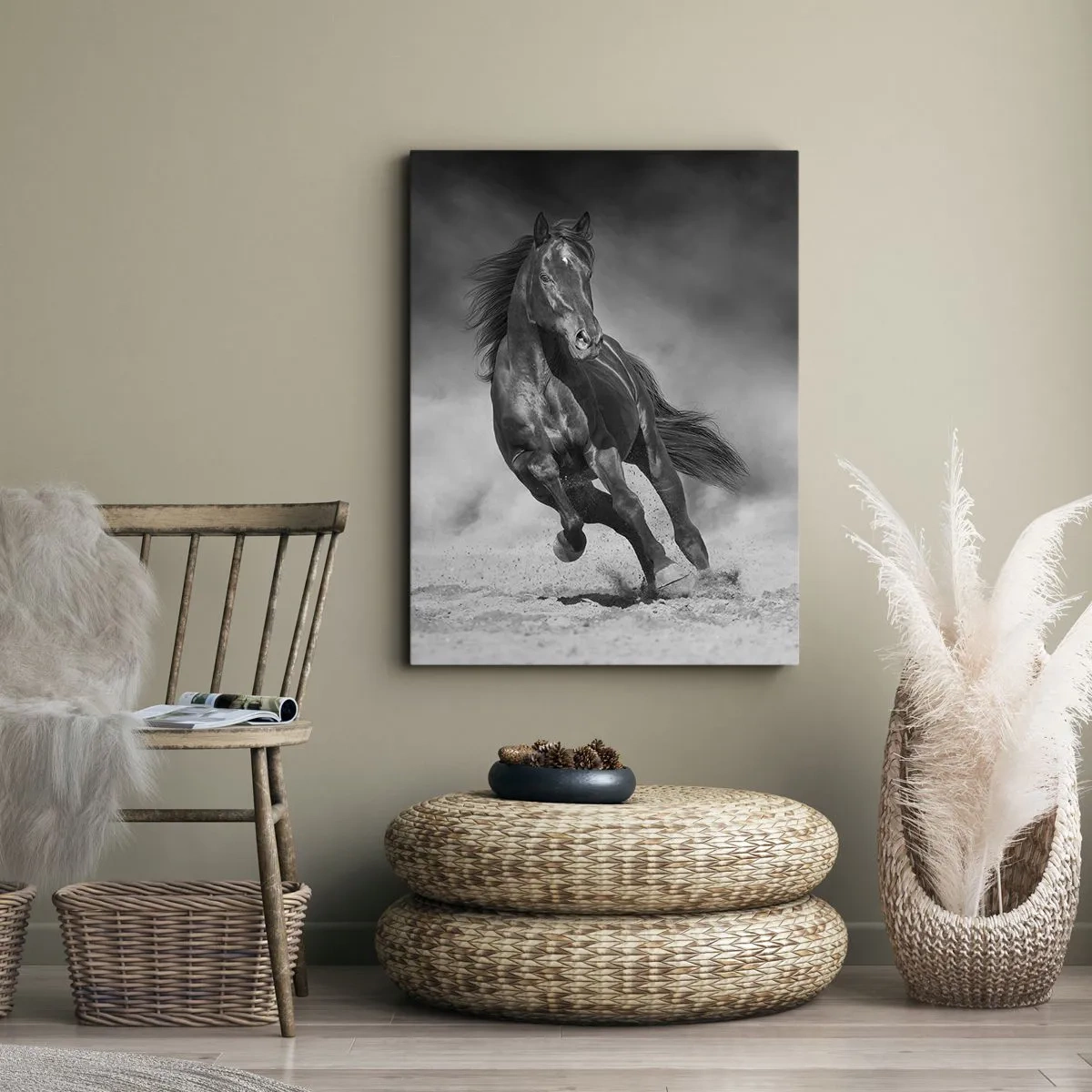 Canvas picture - Worthy of Emir Himself - 45x80 cm