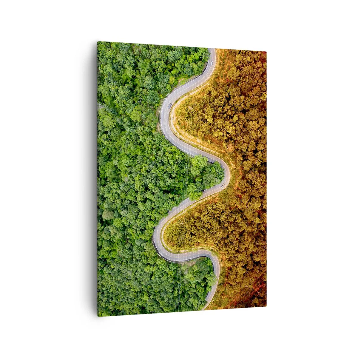 Canvas picture - Borders and Breakthroughs - 70x100 cm