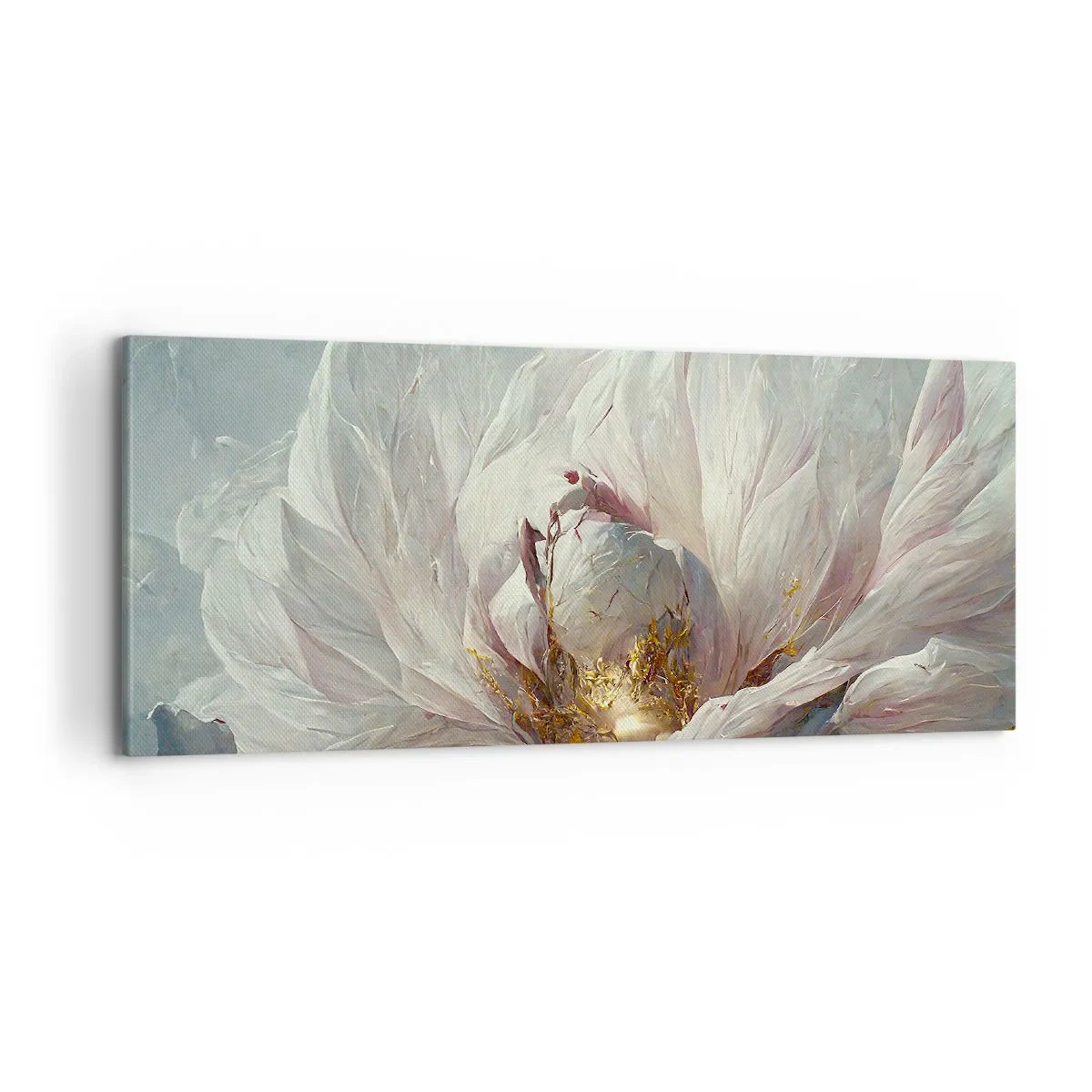 Canvas picture - It Blooms Once Every Hunderd Years - 100x40 cm